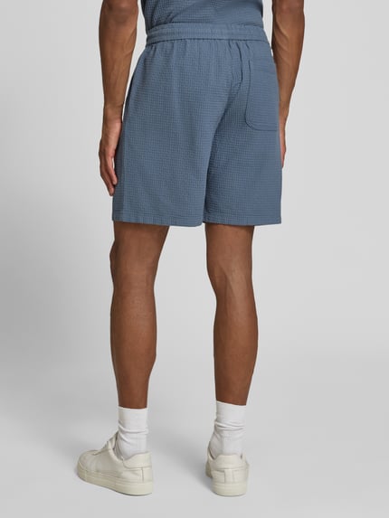 Marc O'Polo DENIM Regular Fit Sweatshorts aus reiner Baumwolle Rauchblau 5