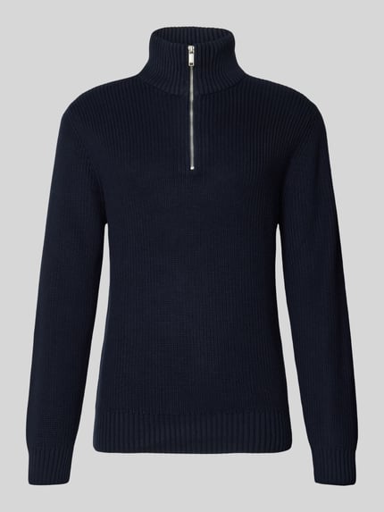 MCNEAL Strickpullover mit Troyer-Kragen Marine 2