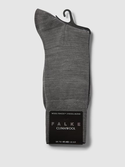 FALKE Socken mit Woll-Anteil Modell 'ClimaWool' Hellgrau 3