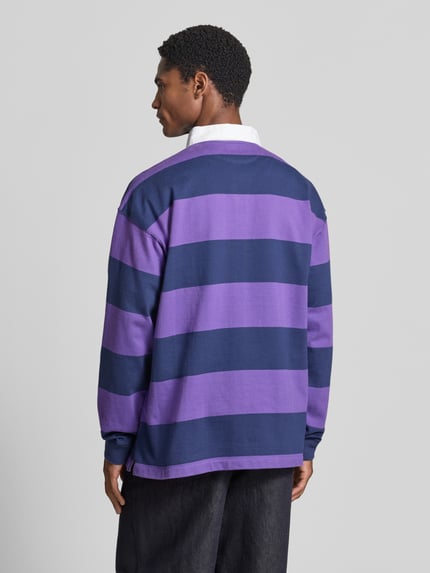 Polo Ralph Lauren Oversized Pullover aus reiner Baumwolle Modell '6/1' Violett 5