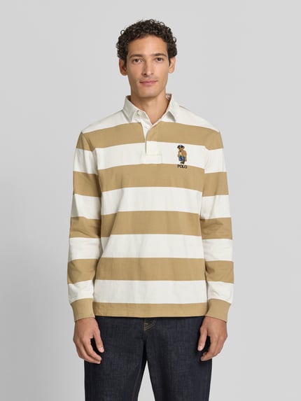 Polo Ralph Lauren Relaxed Fit Poloshirt aus reiner Baumwolle Mittelbraun 4