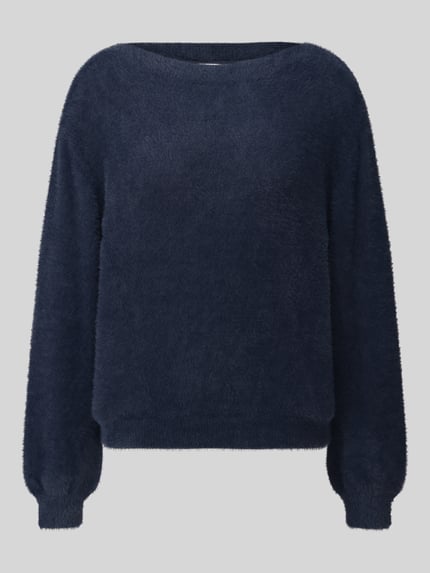 Garcia sweter w kroju regular fit z dodatkiem wiskozy Niebieski 2