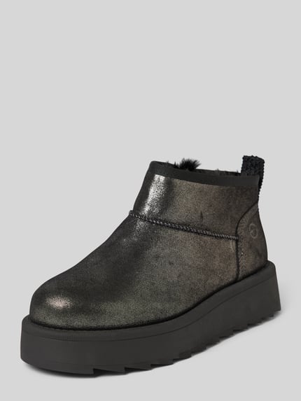 Tamaris Lederboots mit Reißverschluss Black 1