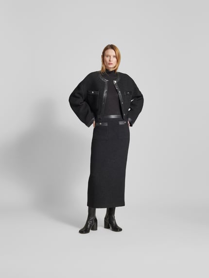 Nanushka maxirok met elastische band Zwart - 1