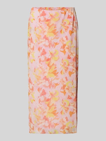 Smith and Soul Midirock mit floralem Muster Rosa 2