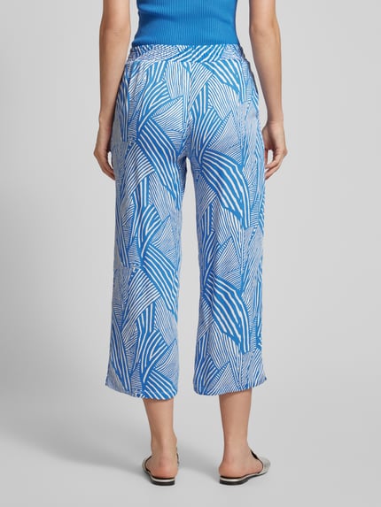 Smith and Soul Straight Leg stoffen broek met elastische band Koningsblauw - 5