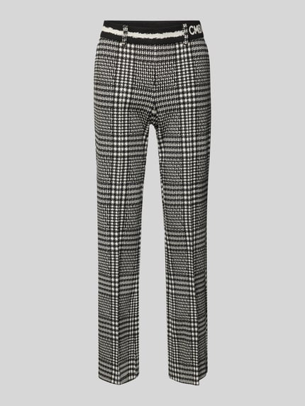 CAMBIO Korte broek met elastische band, model 'FRANCOISE' Zwart - 2