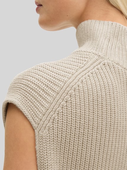 Marc O'Polo Pullunder mit Mock Neck Stein 3