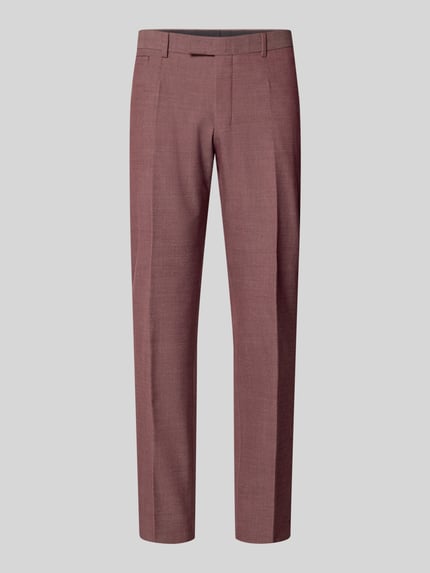 Slim Fit Anzughose mit Woll-Viskose-Anteil Modell 'KYND4' Shop The Look MANNEQUINE