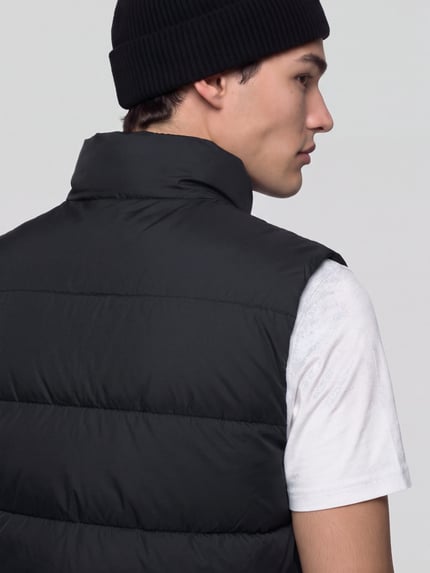 ONLY & SONS Steppweste mit hohem Stehkragen Black 3