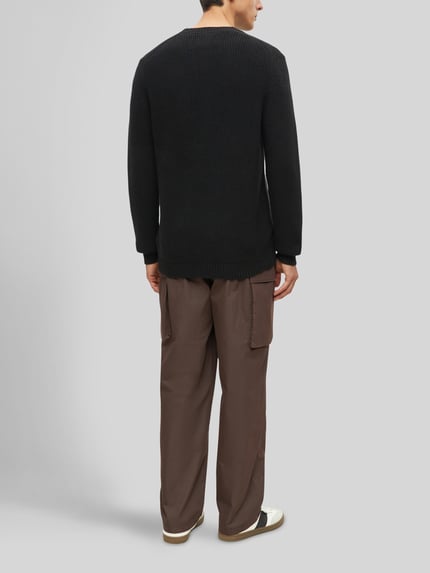 s.Oliver RED LABEL Regular Fit Strickpullover aus reiner Baumwolle Black 4