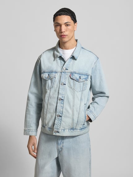 Levi's® jeansjack van puur katoen Lichtblauw - 4