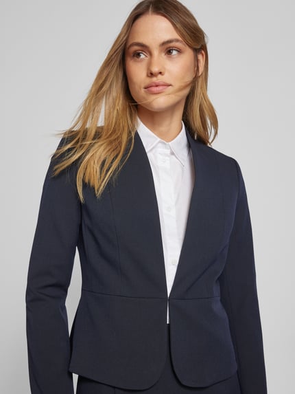 Christian Berg Woman Selection Regular Fit Blazer mit Schalkragen Marine 3