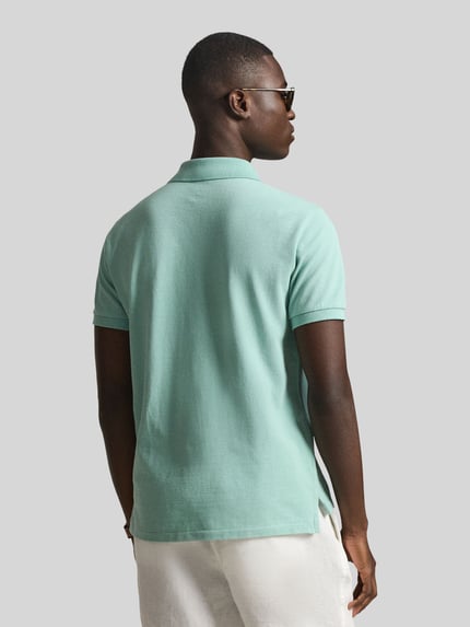 Polo Ralph Lauren Slim Fit Poloshirt aus reiner Baumwolle Mint 5