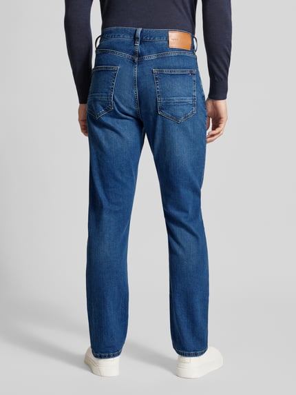 Tommy Hilfiger Comfort Fit Jeans aus Viskose im 5-Pocket-Design Modell 'MERCER' Jeansblau 5