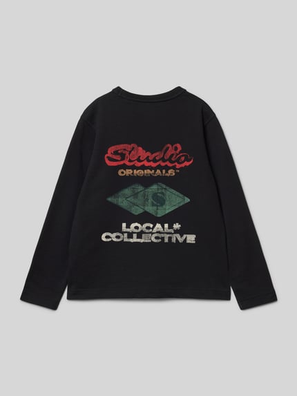 JACK & JONES Sweatshirt mit Rundhalsausschnitt Modell 'JORRETIRO' Black 3