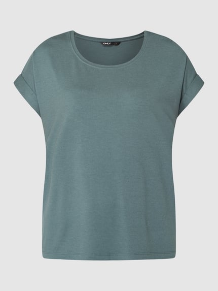 ONLY T-shirt z okrągłym dekoltem model 'MOSTER' Trzcinowy 2