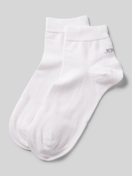 JOOP! COLLECTION Sneakersokken met labeldetail Wit - 1