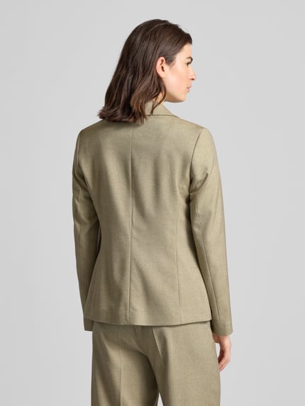 MORE & MORE Regular Fit Blazer mit Viskose-Anteil Gruen 5