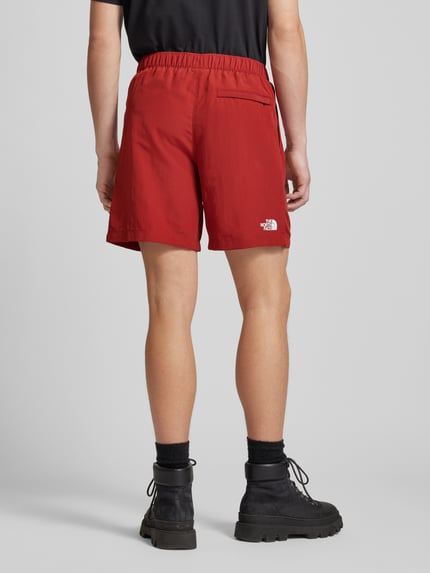 The North Face Szorty z nadrukiem z logo model ‘WATER’ Czerwony 5