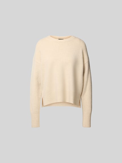 Pullover van kasjmier met ronde hals Shop The Look MANNEQUINE