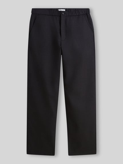 Tommy Hilfiger Regular Fit Hose mit elastischem Bund Anthrazit 2