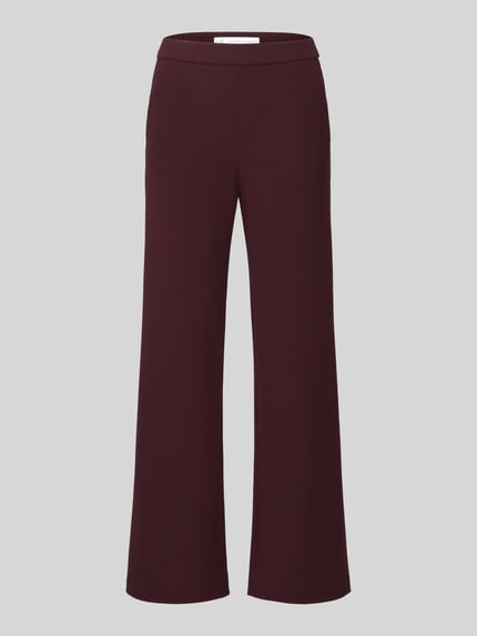 Raffaello Rossi Wijdte broek met elastische band model 'PALINA' Bordeaux - 2