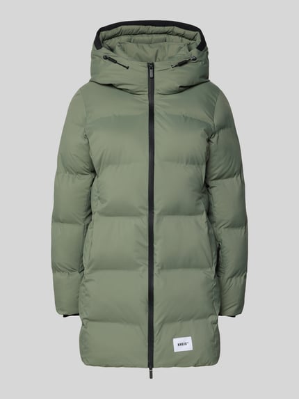 khujo Puffer Jacket mit Label-Patch Modell 'Tanare' Gruen 2