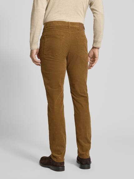 Christian Berg Men Corduroy broek met 5-pocketmodel Camel - 5