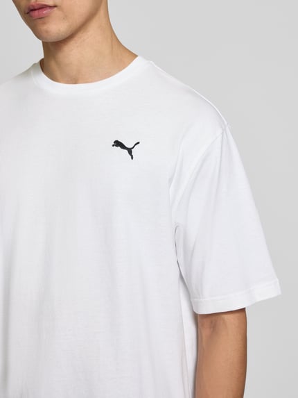 PUMA Performance T-Shirt mit Rundhalsausschnitt Weiss 3