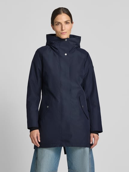 Didriksons Regular Fit Parka mit Kapuze Modell 'Alana' Dunkelblau 4