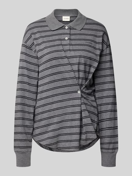 Relaxed Fit Poloshirt aus reiner Baumwolle Shop The Look MANNEQUINE