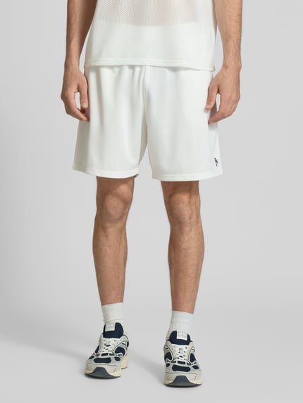 REVIEW Shorts aus Mesh mit Logo-Print Offwhite 4