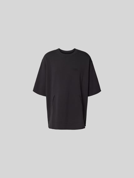 MM6 Maison Margiela T-shirt met labelstitching Zwart - 2
