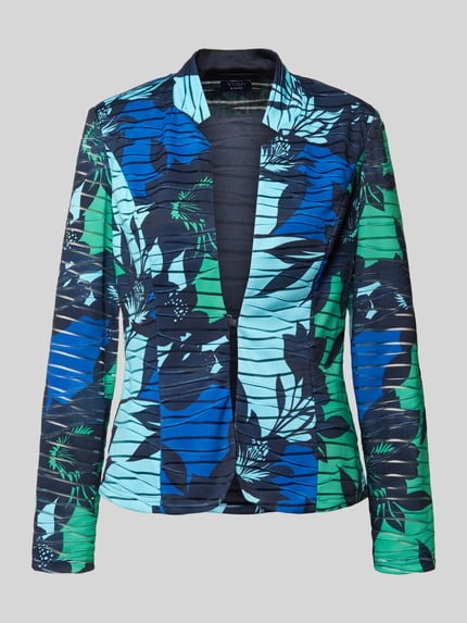 Slim fit blazer in all-over look Shop The Look MANNEQUINE
