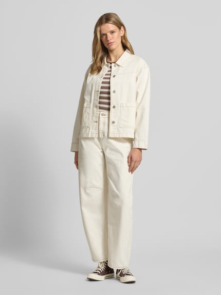JJXX Jeansjacke mit Eingrifftaschen Modell 'RACHEL' Offwhite 1