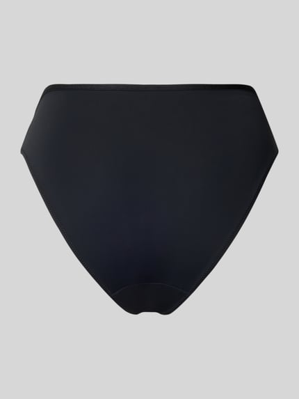 SKINY Slim Fit Bikini Brief mit Spitzenbesatz Modell 'Initial' Black 3