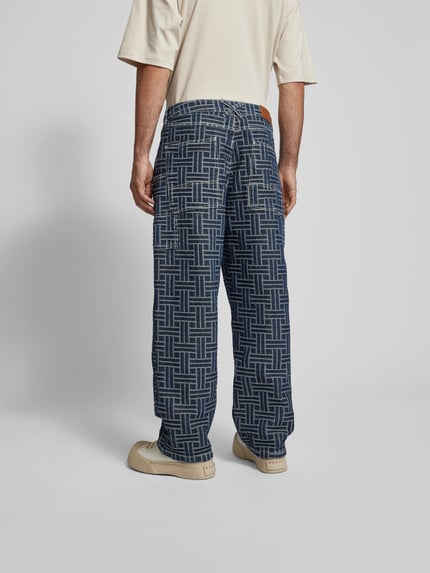 Kenzo Jeansy z 5 kieszeniami Jeansowy niebieski 5