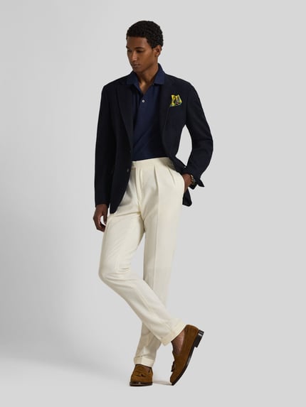 Polo Ralph Lauren Regular Fit Poloshirt aus Baumwoll-Mix Marine 1