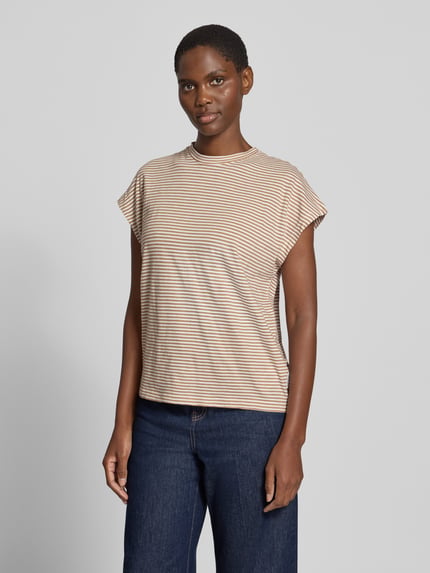 ARMEDANGELS Loose Fit T-Shirt ausm reiner Baumwolle Camel 4