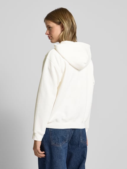 Levi's® Sweatjacke mit Label-Patch Modell 'EVERYDAY' Offwhite 5