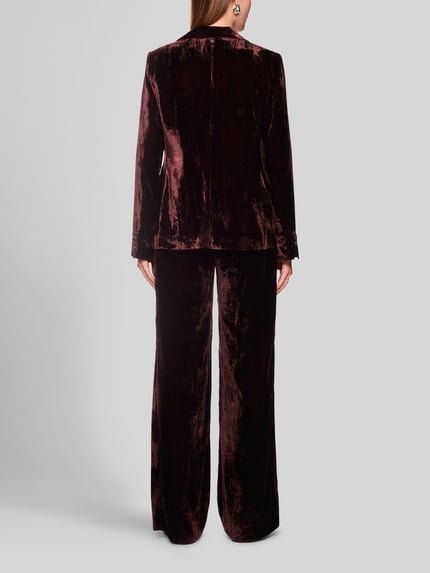 Marc Cain Business-Hose mit Knopfverschluss Bordeaux 5