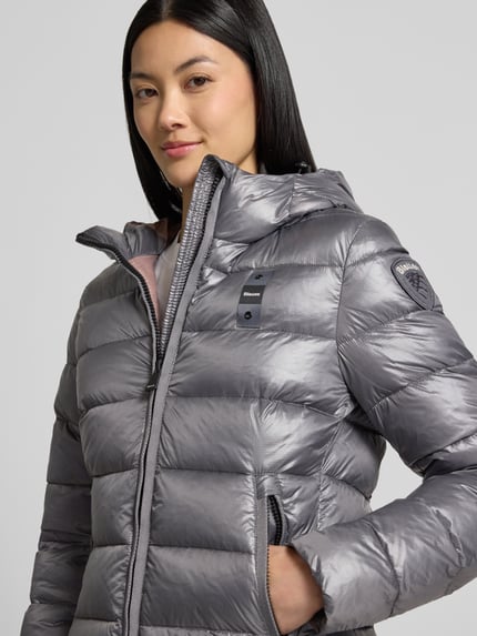 Blauer USA Jacke in Stepp-Optik Modell 'CAROLL' Anthrazit 3