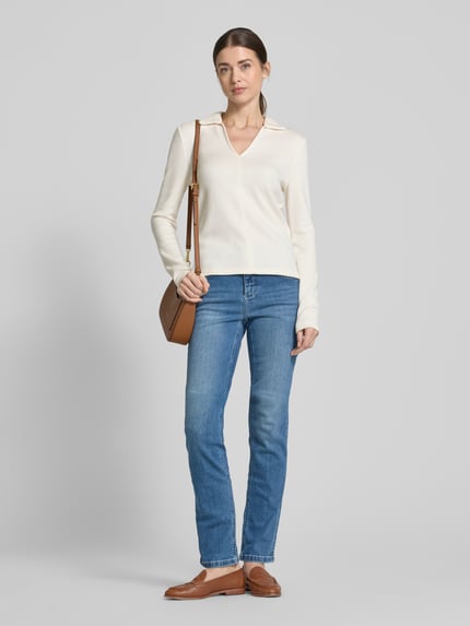 ANGELS Slim Fit Jeans aus Baumwoll-Mix Modell 'CICI' Blau 1