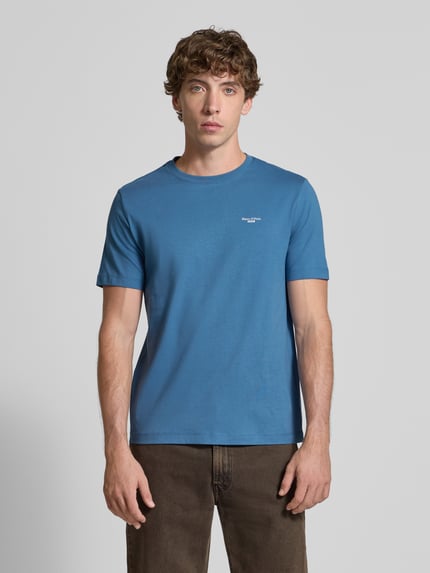 Marc O'Polo DENIM Regular Fit T-Shirt aus reiner Baumwolle Blau 4
