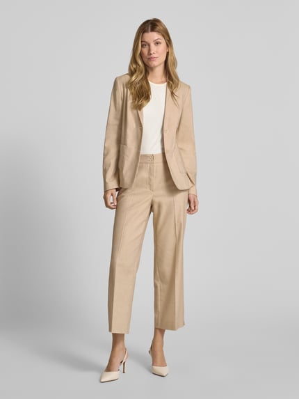 Betty Barclay Blazer mit Leinen-Anteil Sand 1