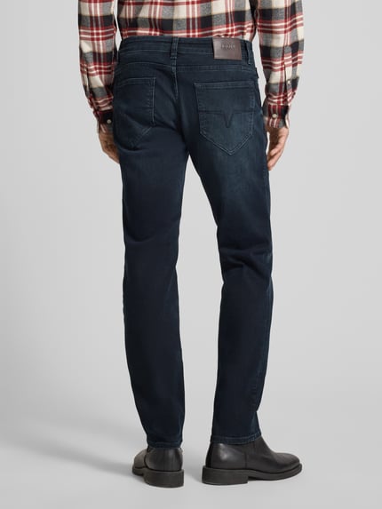 JOOP! JEANS regular fit jeans met 5-pocketmodel model 'Mitch' Donkerblauw - 5