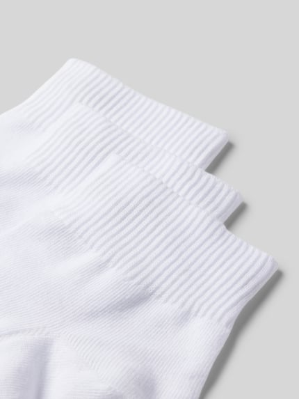 Levi's® Socken mit Label-Detail Modell 'MID CUT BATWING LOGO' im 3er-Pack Weiss 2