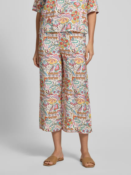 Christian Berg Woman Relaxed Fit Culotte aus Viskose-Mix Schilf 4