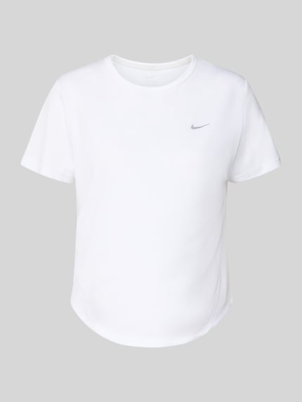 T-Shirt mit Logo Modell 'Tempo' Shop The Look MANNEQUINE